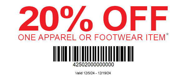 Shoe department coupons 2019 best sale